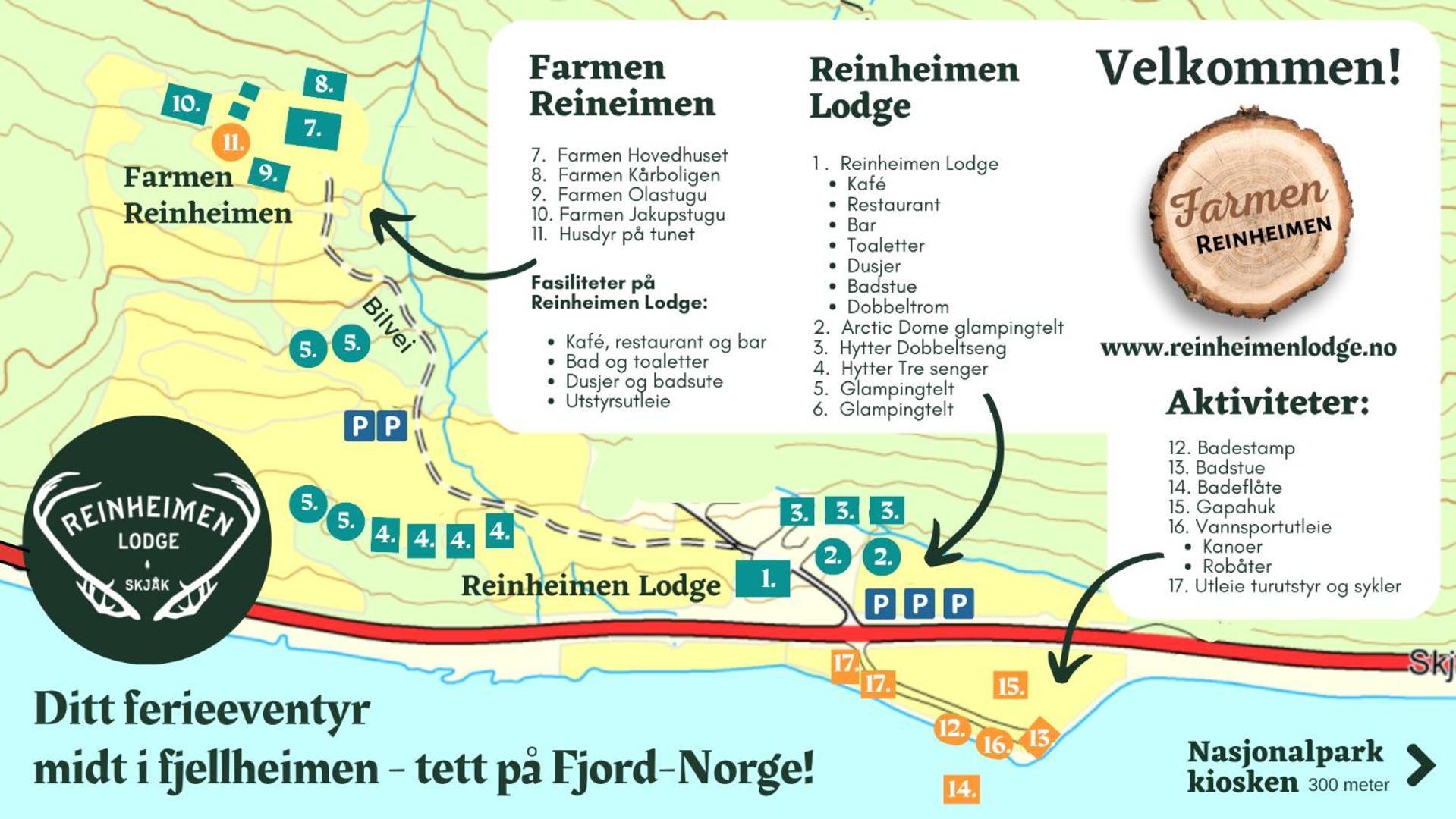 Reinheimen Lodge Skjåk 外观 照片